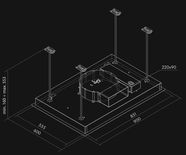 Planet Super Slim Black Matt