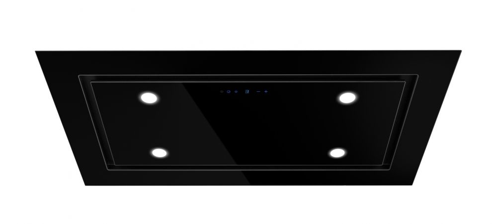 Hota De tavan Astor Super Slim Black - Negru lucios - fotografie de produs 8