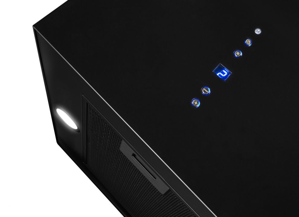 Hota decorative Quadro OR Black Matt - Negru Mat - fotografie de produs 5