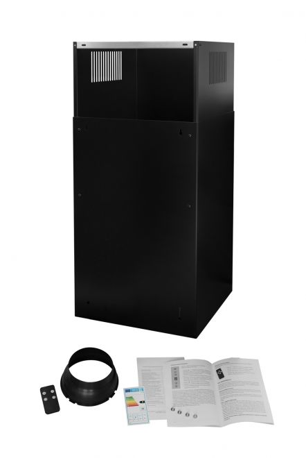 Hota decorative Quadro OR Black Matt - Negru Mat - fotografie de produs 8