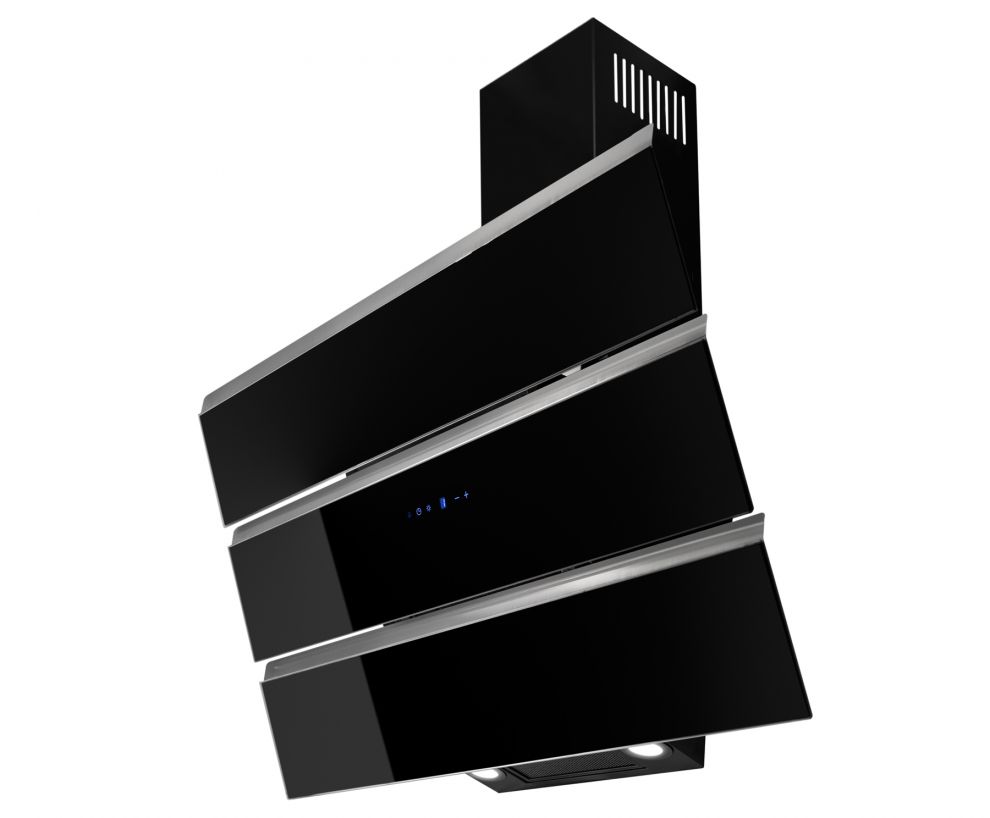 Hota decorative Merido Black - Negru lucios - fotografie de produs