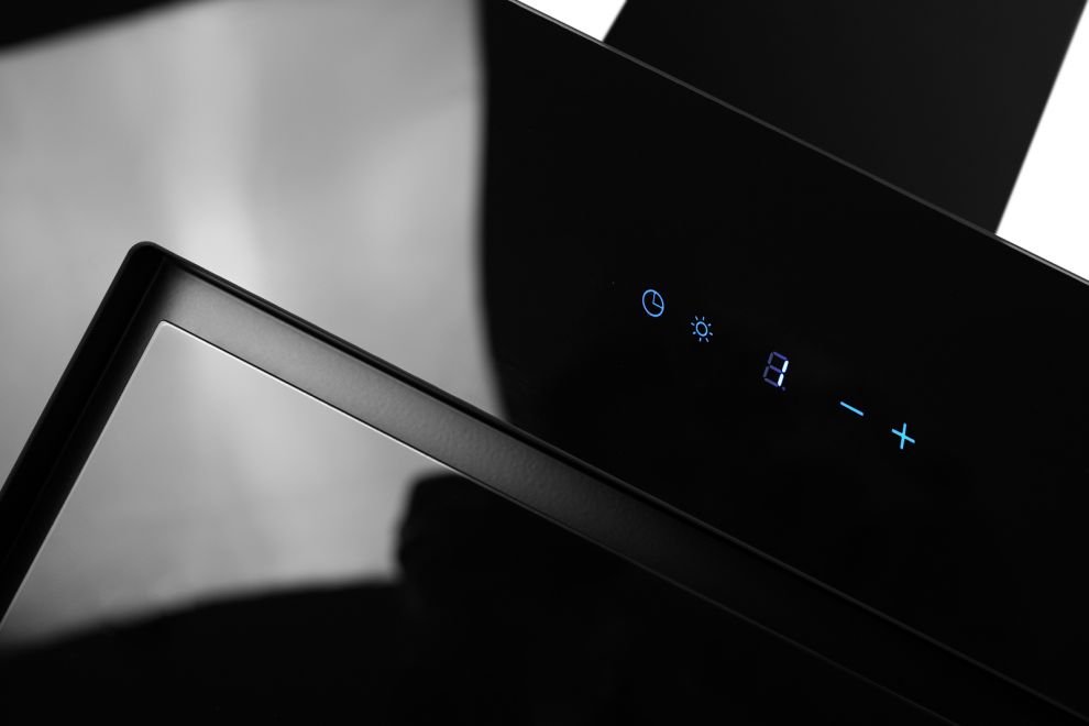 Hota decorative Adria Black - Negru lucios - fotografie de produs 8