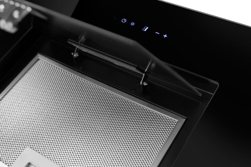 Hota decorative Adria Black - Negru lucios - fotografie de produs 10