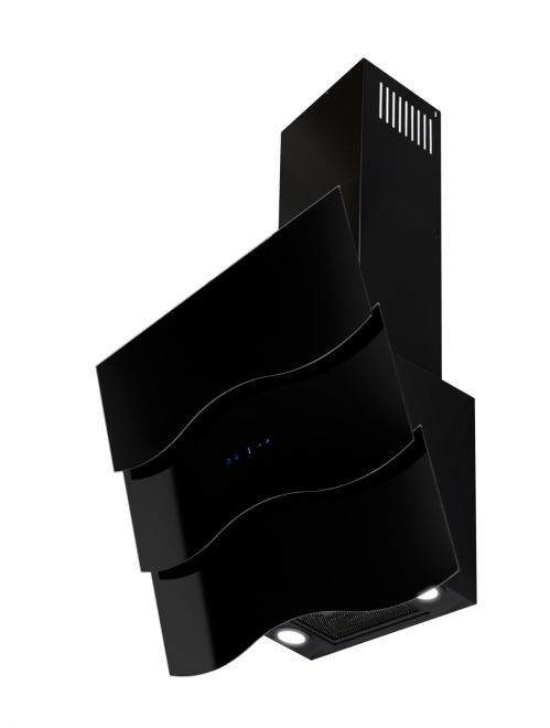 Hota decorative Ivo Black - Negru lucios - fotografie de produs 15