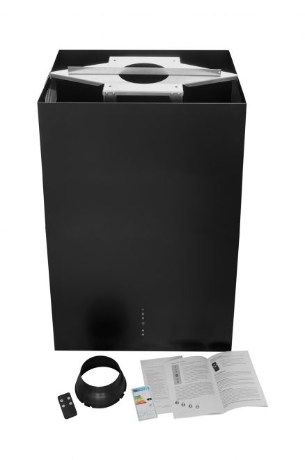 Hota insula Quadro Max Black Matt - Negru Mat - fotografie de produs 7