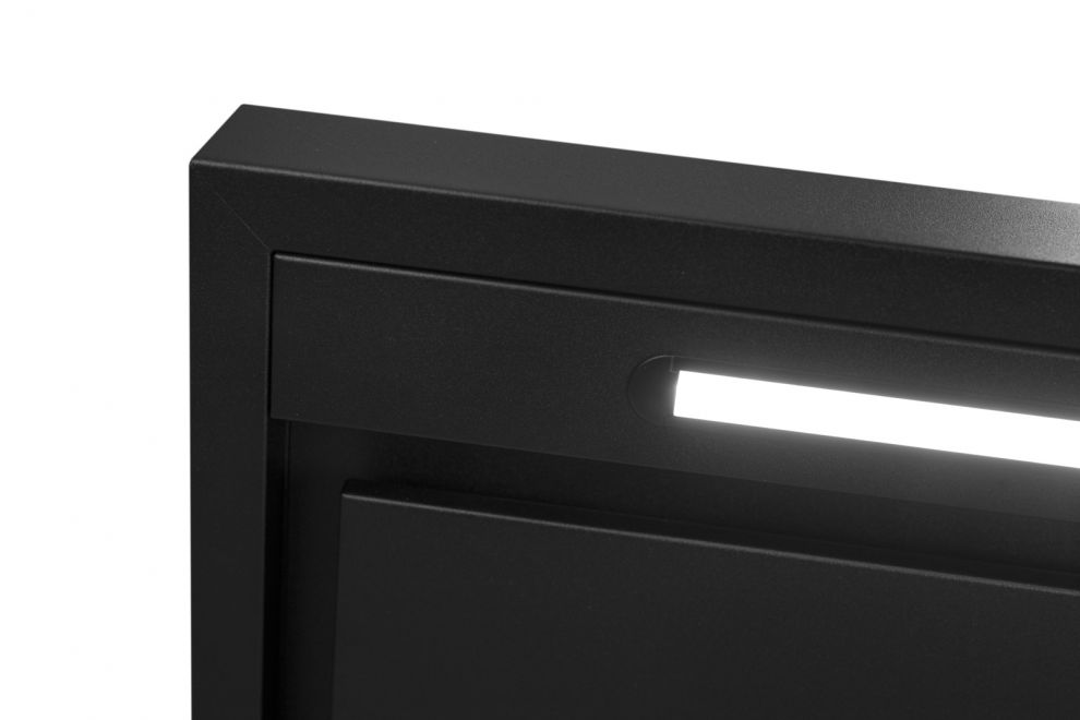 Hota decorative Magnetic OR Black Matt - Negru Mat - fotografie de produs 12