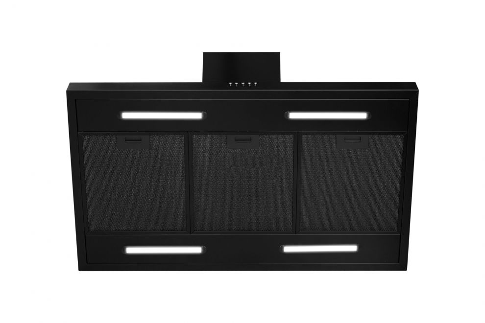 Hota insula Sento Eco Island Strips Black Matt - Negru Mat - fotografie de produs 7