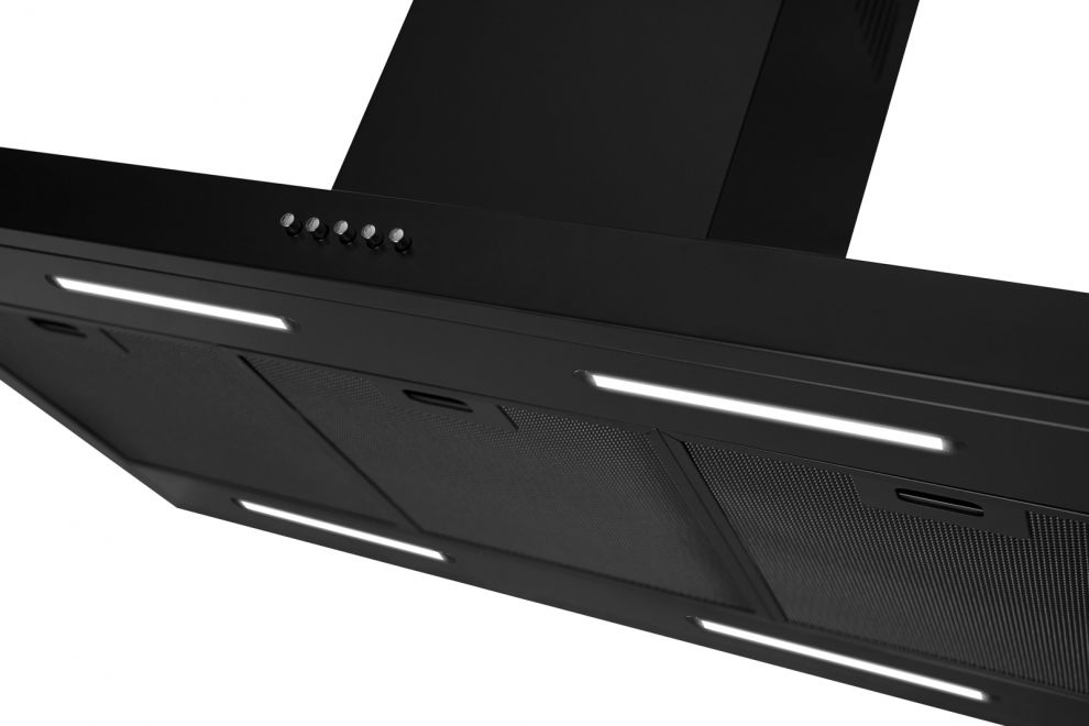 Hota insula Sento Eco Island Strips Black Matt - Negru Mat - fotografie de produs 9