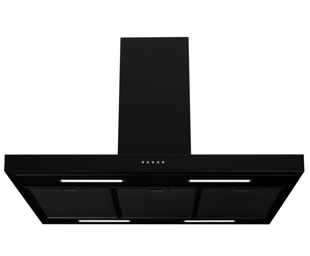 Hota insula Sento Eco Island Strips Black Matt - Negru Mat - fotografie de produs