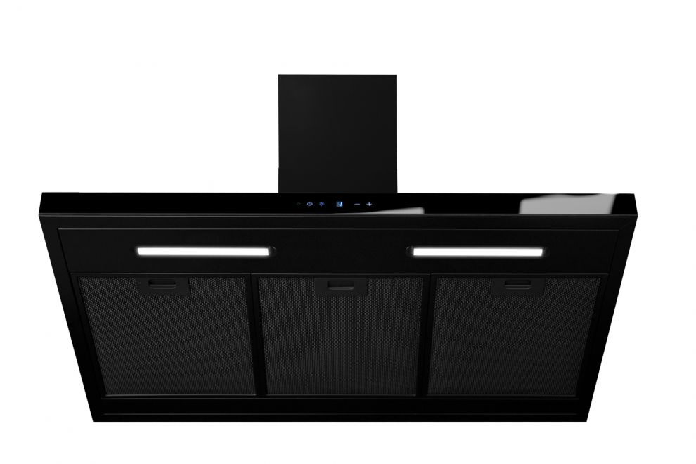 Hota decorative Sento OR Strips Black Matt - Negru Mat - fotografie de produs 4