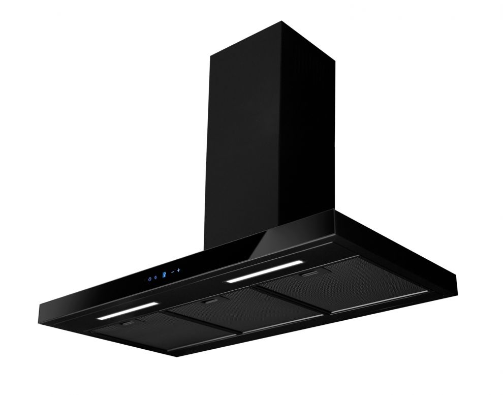 Hota decorative Sento OR Strips Black Matt - Negru Mat - fotografie de produs