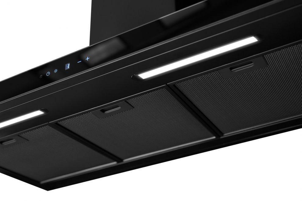 Hota decorative Sento OR Strips Black Matt - Negru Mat - fotografie de produs 6