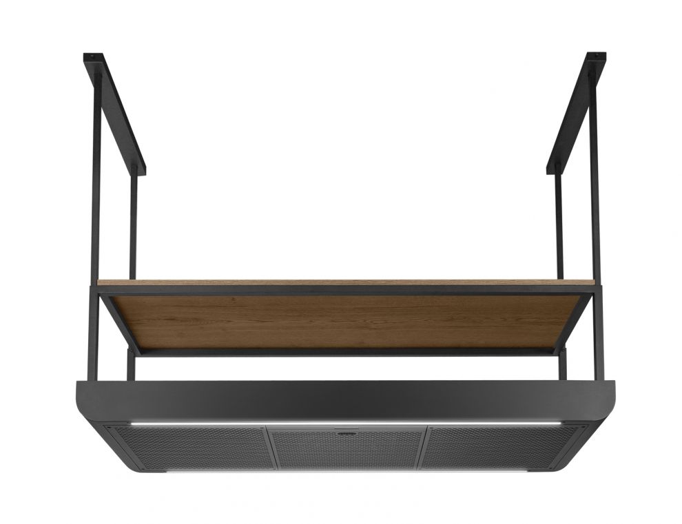 Hota insula Arne Wood Black Matt - Negru Mat - fotografie de produs 8