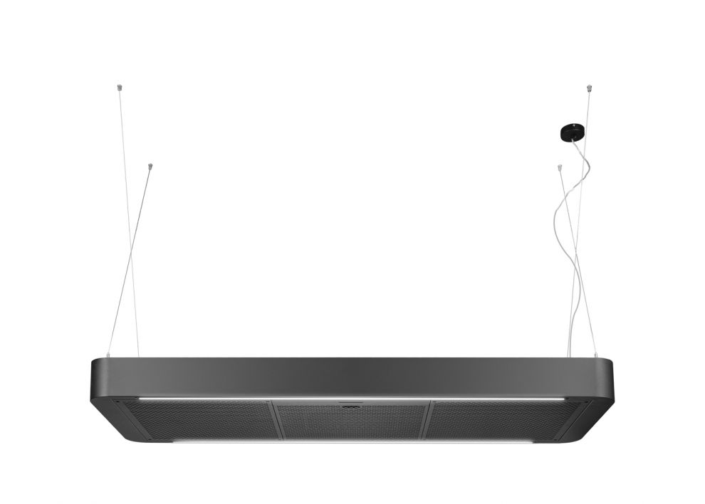 Hota insula Sven Black Matt - Negru Mat - fotografie de produs 11