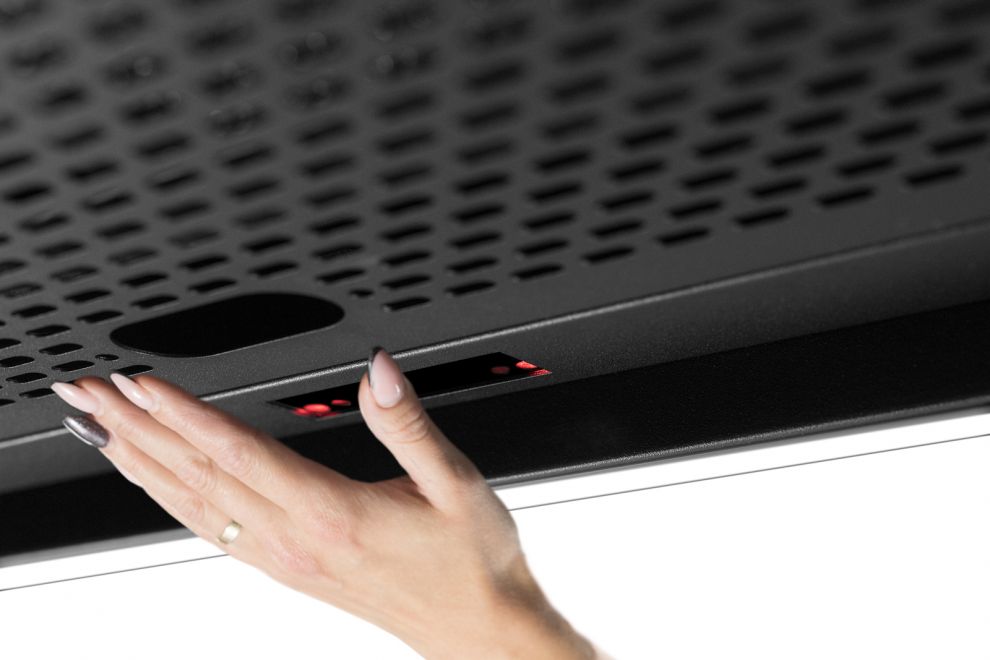 Hota insula Alvar Wood Black Matt - Negru Mat - fotografie de produs 24