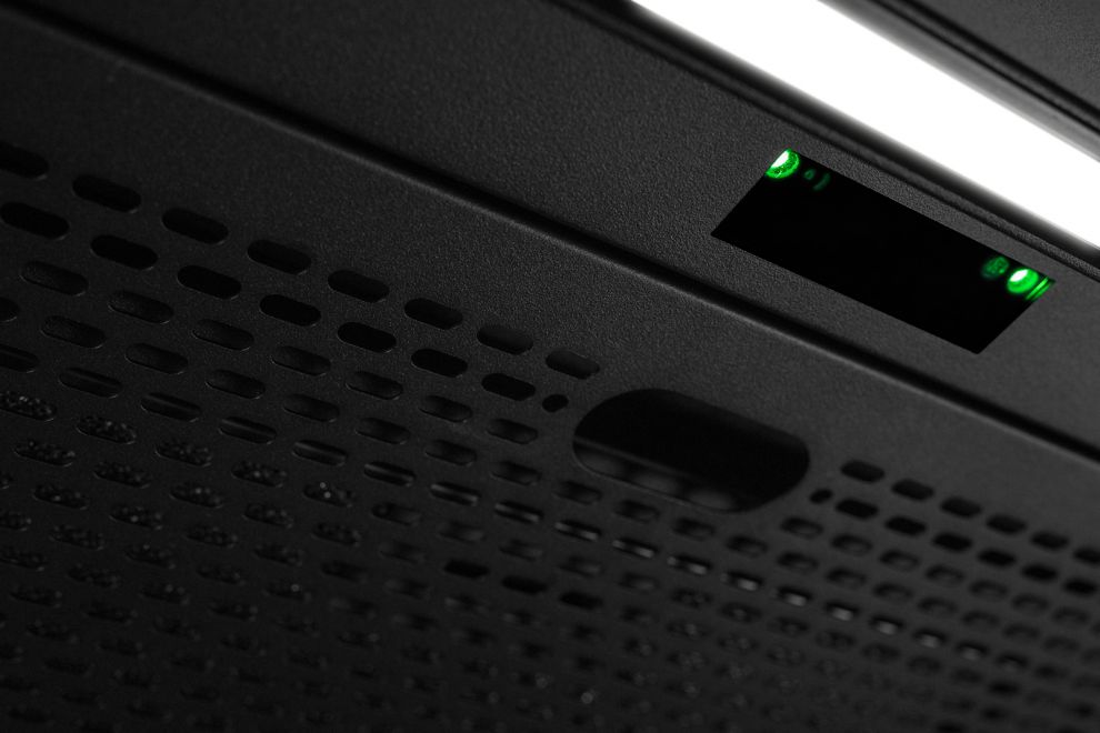 Hota insula Alvar Glass Black Matt - Negru Mat - fotografie de produs 16