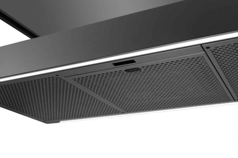 Hota insula Arne Glass Black Matt - Negru Mat - fotografie de produs 12