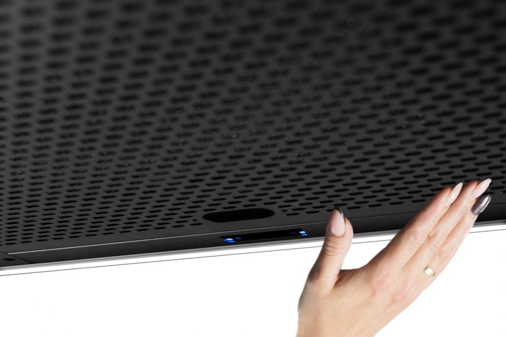 Hota insula Arne Glass Black Matt - Negru Mat - fotografie de produs 14