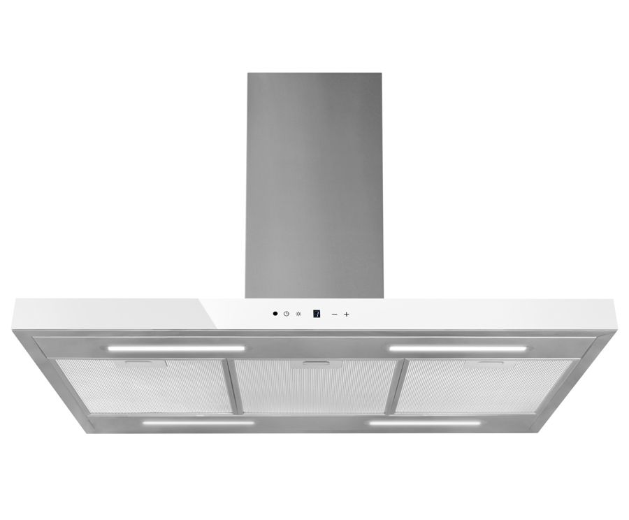 Hota insula Sento Island Strips Inox-White - Inox/Alb - fotografie de produs