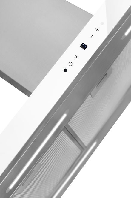 Hota insula Sento Island Strips Inox-White - Inox/Alb - fotografie de produs 9