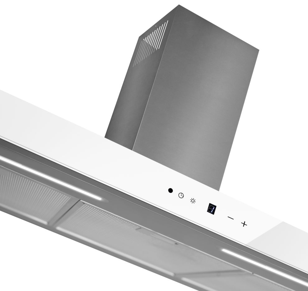 Hota decorative Sento OR Strips Inox-White - Inox/Alb - fotografie de produs 13