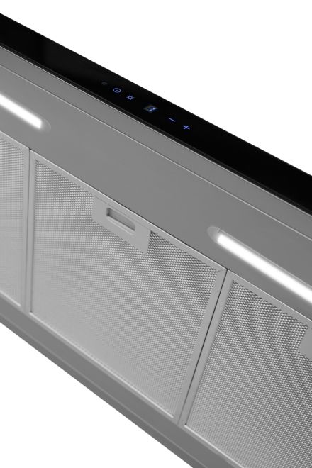 Hota decorative Sento OR Strips Inox-Black - Inox/Negru - fotografie de produs 10