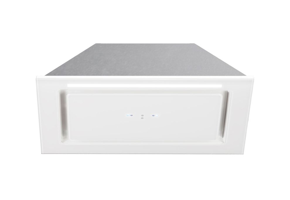 Hota Incorporabile Lando Glass White Gesture Control - Alb - fotografie de produs