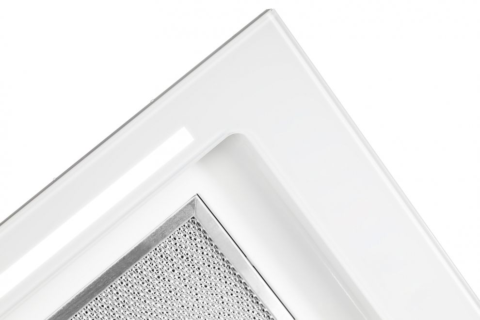 Hota Incorporabile Lando Glass White Gesture Control - Alb - fotografie de produs 7