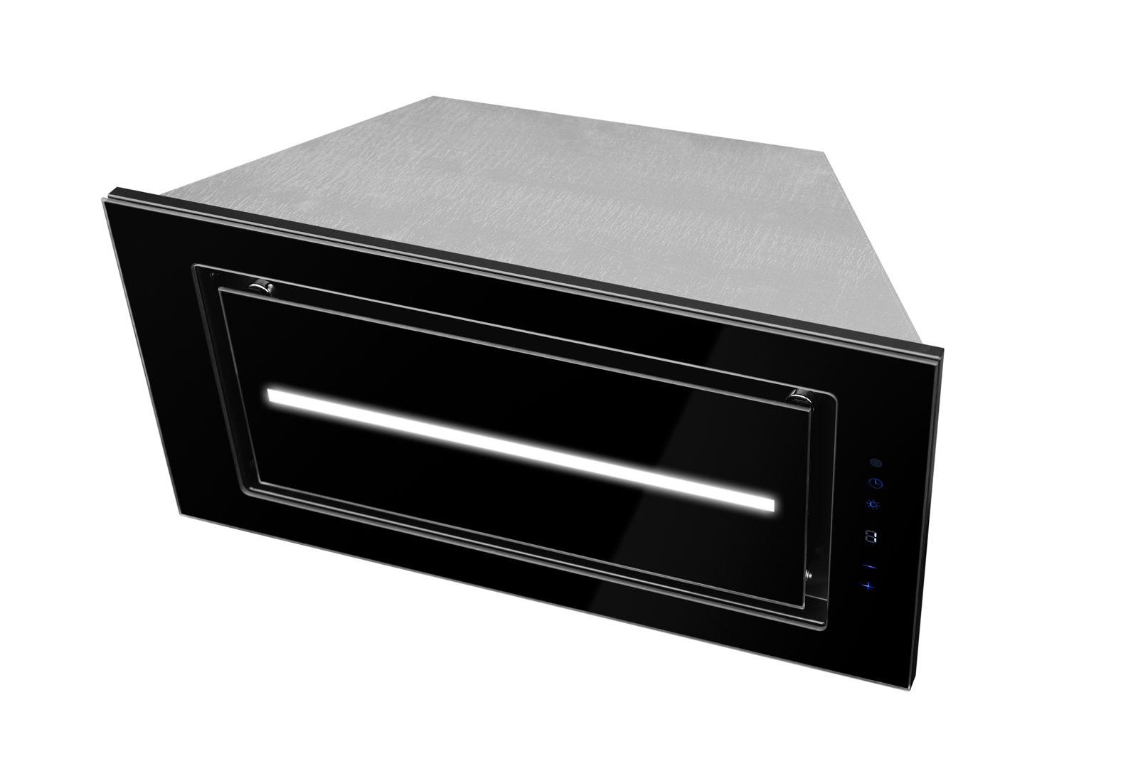 Lando Glass Central Black