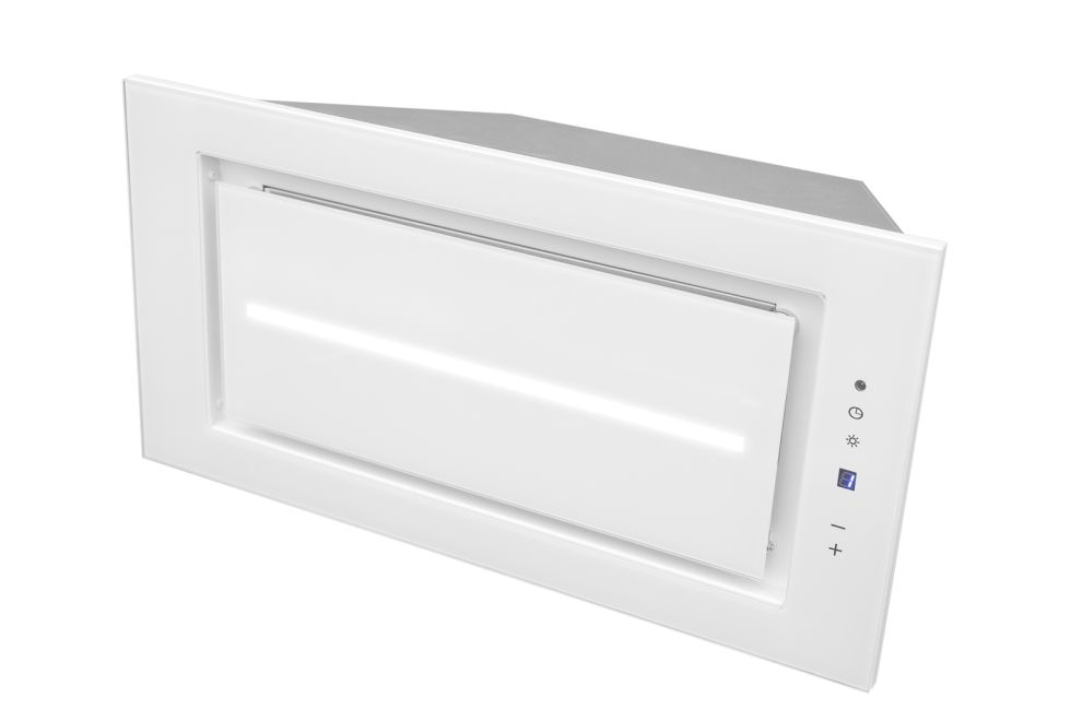 Hota Incorporabile Lando Glass Central White - Alb - fotografie de produs 4