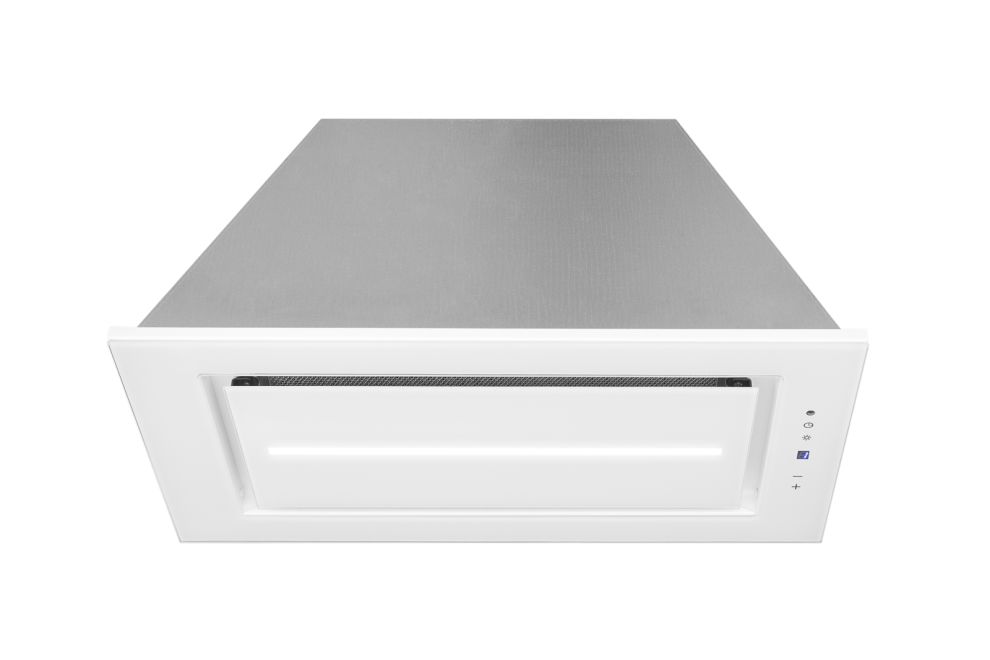 Hota Incorporabile Lando Glass Central White - Alb - fotografie de produs 5