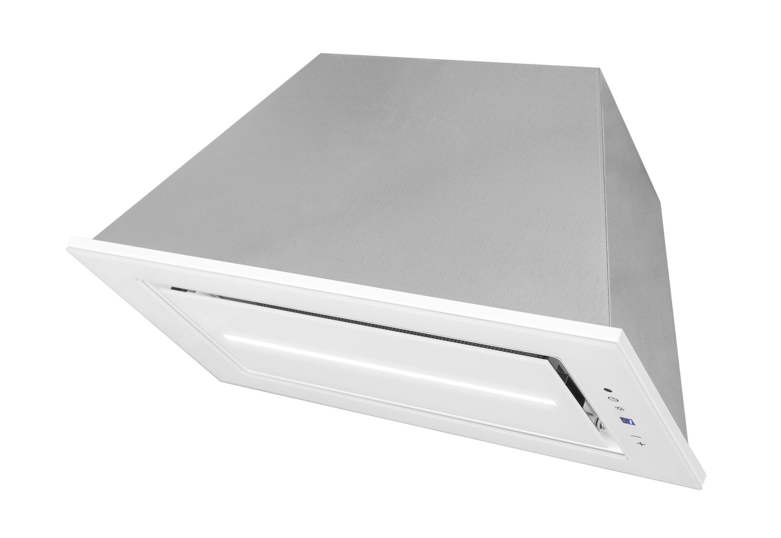 Lando Glass Central White