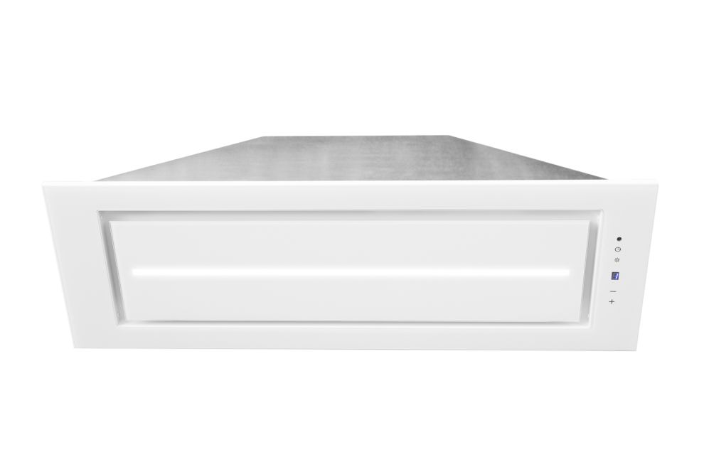 Hota Incorporabile Lando Glass Central White - Alb - fotografie de produs 12