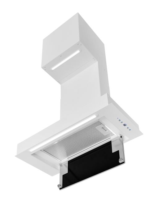 Hota Incorporabile Micra Space White Matt - Alb Mat - fotografie de produs 8