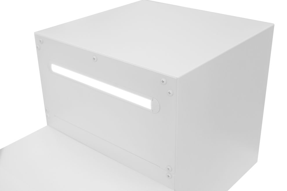 Hota Incorporabile Micra Space White Matt - Alb Mat - fotografie de produs 10