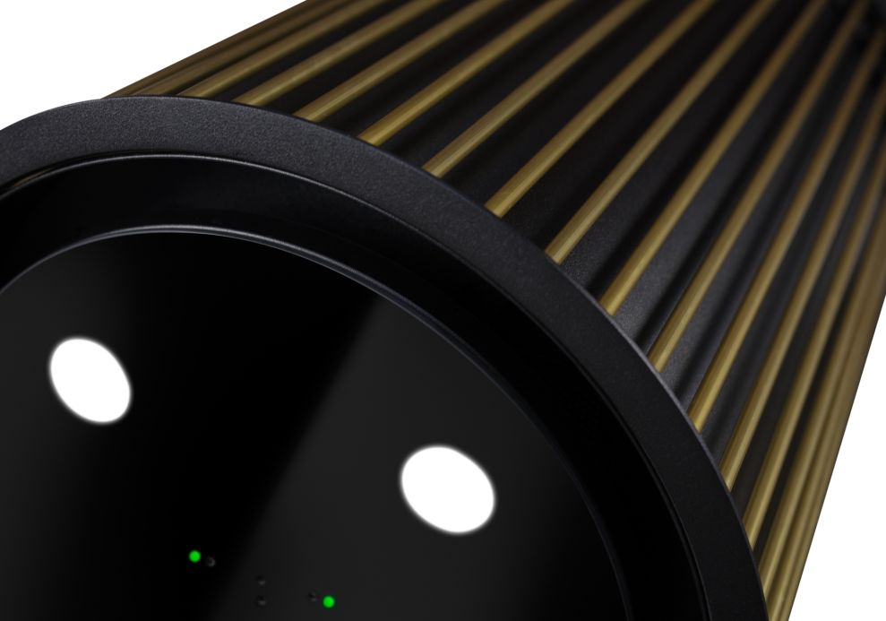 Hota insula Voliera N1 Black-Gold - Negru - fotografie de produs 4