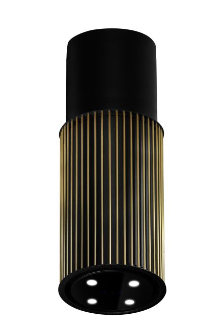 Hota insula Voliera N2 Black-Gold - Negru - fotografie de produs 5