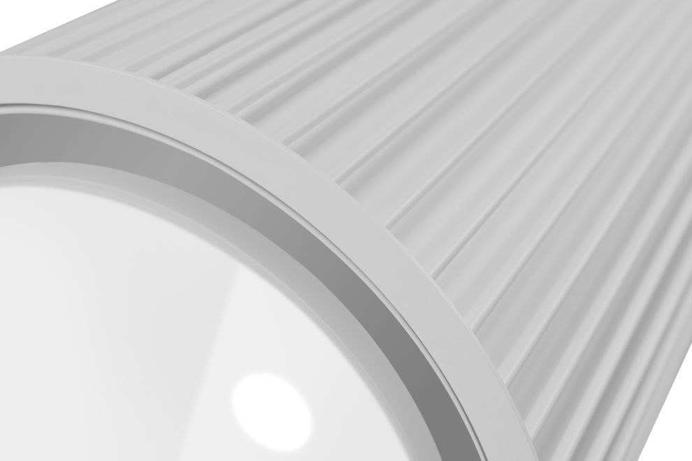 Hota insula Voliera N1 White-White - Alb Mat - fotografie de produs 3