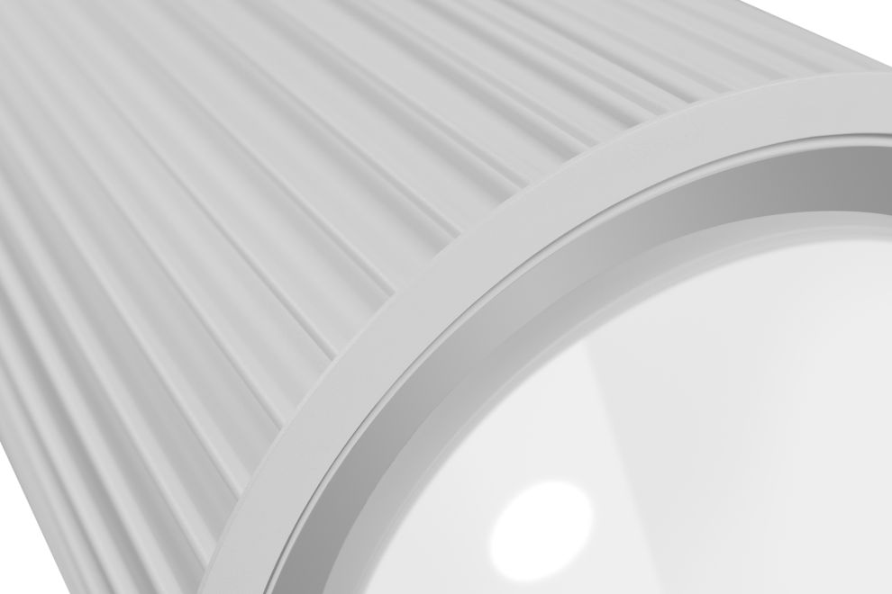 Hota insula Voliera N1 White-White - Alb Mat - fotografie de produs 6