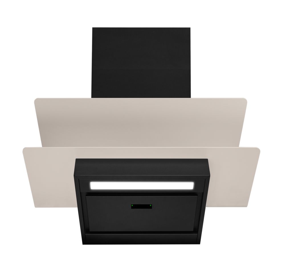 Hota decorative C-Shelf Black-Kashmir - Negru Mat/Cașmir - fotografie de produs 12