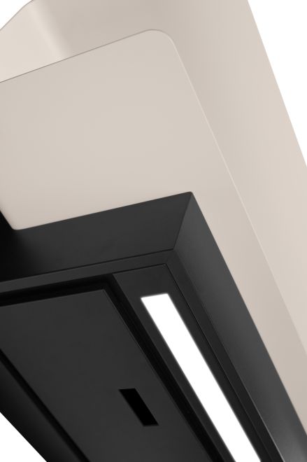 Hota decorative C-Shelf Black-Kashmir - Negru Mat/Cașmir - fotografie de produs 14