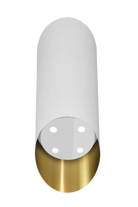 Hota insula Hiro Color White-Gold - Alb Mat/Auriu - fotografie de produs 5