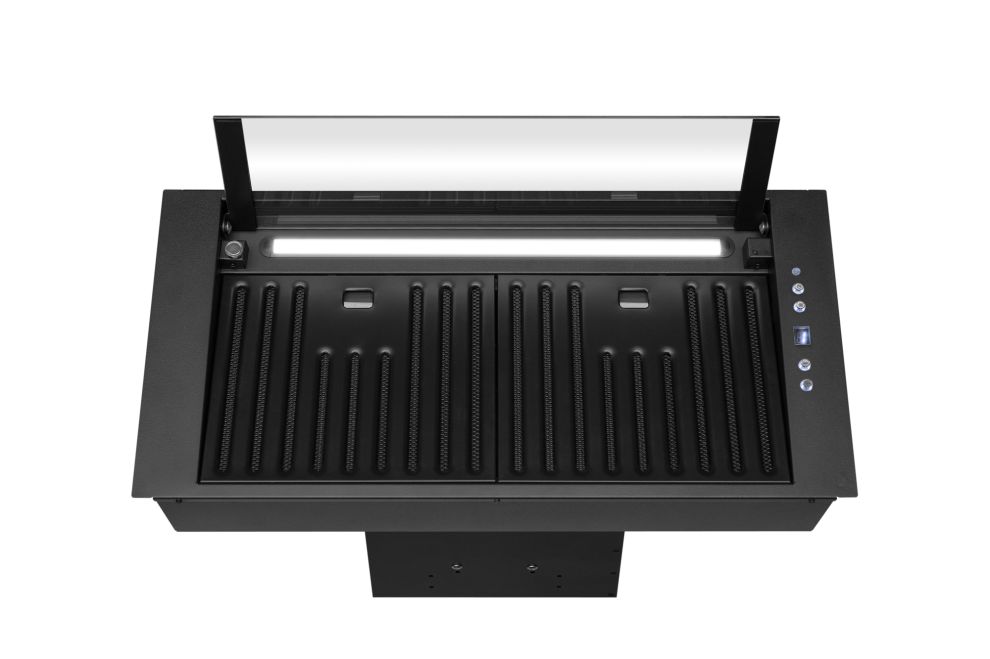 Hota Incorporabile Prato Black Matt - Negru Mat - fotografie de produs 5