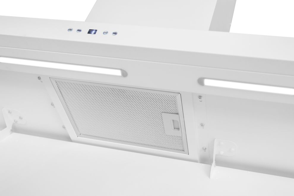 Hota decorative Metropolis OR White Matt - Alb - fotografie de produs 6