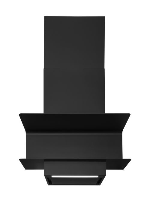 Hota decorative C-Shelf Black-Black - Negru Mat - fotografie de produs 4