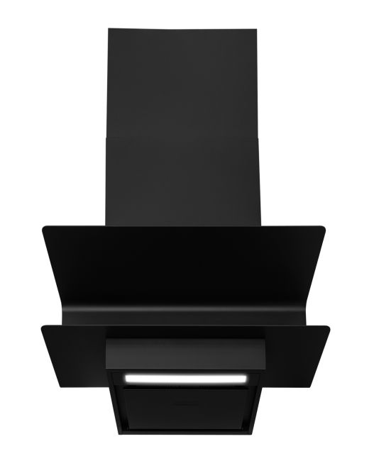 Hota decorative C-Shelf Black-Black - Negru Mat - fotografie de produs 5