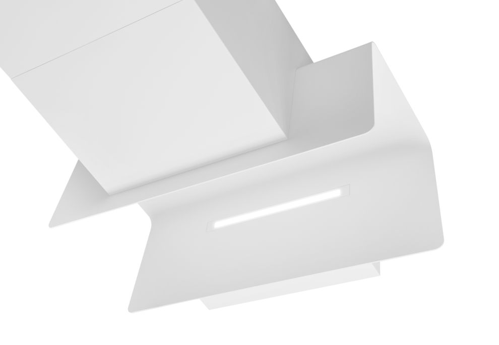 Hota decorative C-Shelf White-White - Alb Mat - fotografie de produs 9