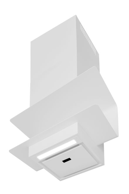 Hota decorative C-Shelf White-White - Alb Mat - fotografie de produs 10