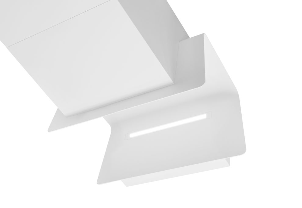 Hota decorative C-Shelf White-White - Alb Mat - fotografie de produs 16