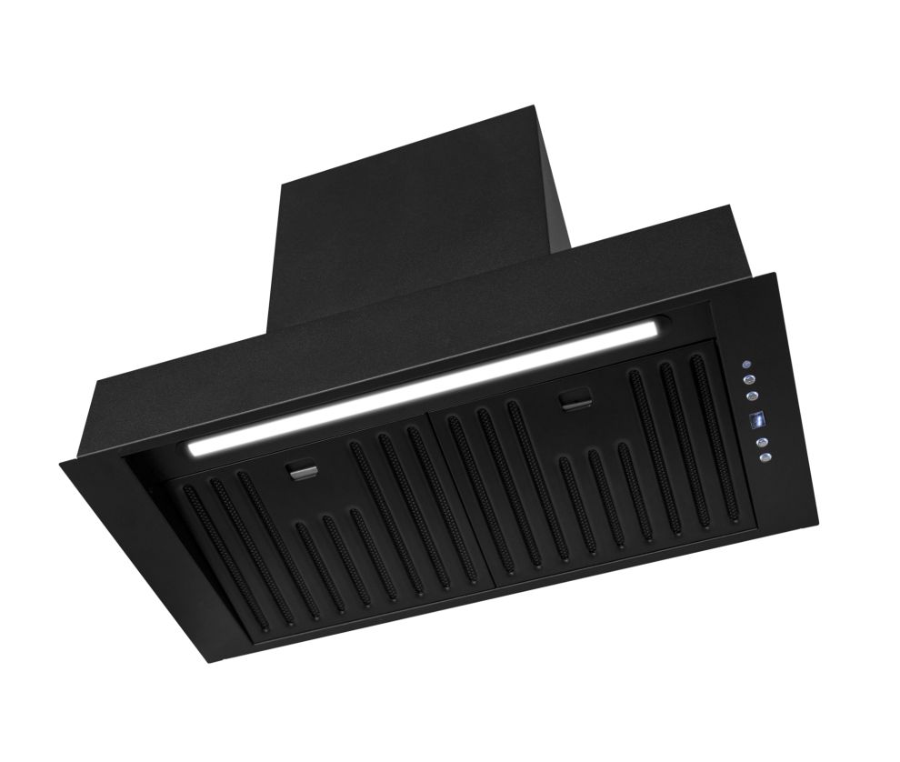 Hota Incorporabile Prato Eco Black Matt - Negru Mat - fotografie de produs 4